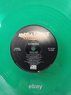 Overkill Hello From the Gutter & Head First- Green Vinyl Thrash Metal 12