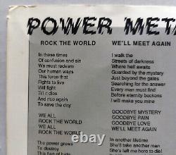 PANTERA Power Metal LP Shrink MMR-1988 Metal Magic Records