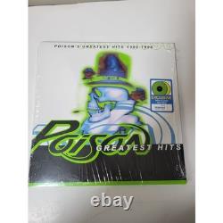 POISON Greatest Hits 2LP YELLOWithGREEN VINYL Walmart Exclusive