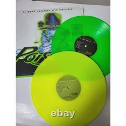 POISON Greatest Hits 2LP YELLOWithGREEN VINYL Walmart Exclusive