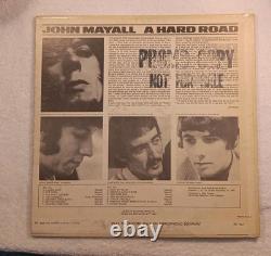 PROMO John Mayall A Hard Road Dunbar McVie Peter Green 1967 Vinyl Rare