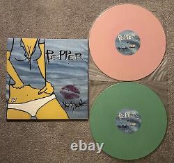 Pepper No Shame PINK/GREEN vinyl 2xLP record RARE variant and Out of Print
