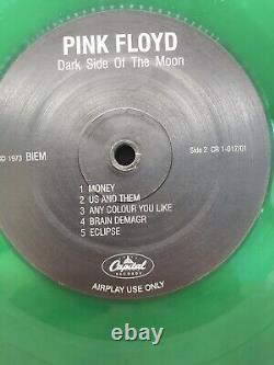 Pink Floyd Dark Side Of The Moon 1993 Green Nm Vinyl Limited Edition Cr 1-017/01