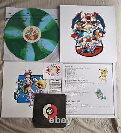 Pokemon Red Blue Yellow Vinyl Record Soundtrack Not Moonshake LP VENUSAUR Ed