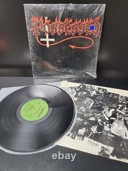 Possessed Seven Churches Lp Vinyl OG 1985 1st Combat Press Shrink/Insert VG+/VG+