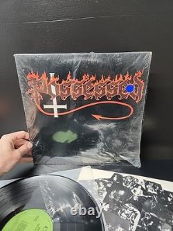 Possessed Seven Churches Lp Vinyl OG 1985 1st Combat Press Shrink/Insert VG+/VG+