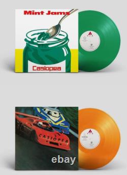 Preorder Casiopea Mint Jams Clear Green Vinyl & CASIOPEA Clear Orange Vinyl Set