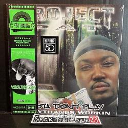Project Pat Mista Don't Play Everythangs Working 2LP Green Vinyl OBI #402/1000