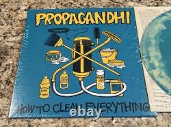 Propagandhi How To Clean Everything Vinyl LP yellow green swirl