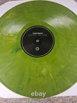 Protest The Hero Fortress Lp Green Marble Vinyl & Green Sleeve Record /300