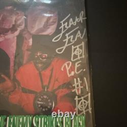 Public Enemy Apocalypse 91 The Enemy Strikes Black Signed Green Vinyl Record