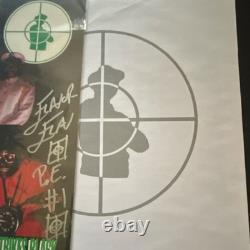 Public Enemy Apocalypse 91 The Enemy Strikes Black Signed Green Vinyl Record