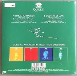 Queen John Deacon Spread Your Wings Green 7 Vinyl Limited Edition In Hand