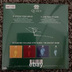 Queen Spread Your Wings BRAND NEW Green Vinyl 7 45 Record Limited Edition