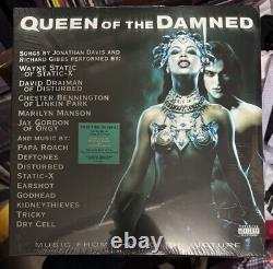 Queen of the Damned Aaliyah Music Motion Picture Green Colored Etched Vinyl