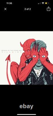 Queens Of The Stone Age Villains Ltd Ed Etched Green Vinyl 2LP? RARE/SEALED