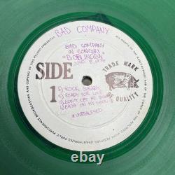 RAREBad Company Boblingen Lime Green Vinyl Trade Markof Quality Unreleased Album