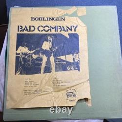 RAREBad Company Boblingen Lime Green Vinyl Trade Markof Quality Unreleased Album