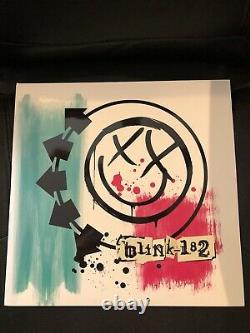 RARE! 2010 pressing Blink 182 ST Pink/Green swirl Vinyl Limited to 500