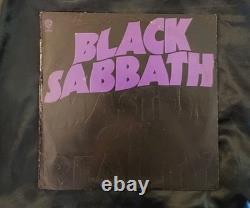 RARE Black Sabbath Master of Reality 1971 LP 1st Press Warner Bros EX-/VG PICS