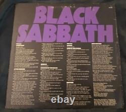 RARE Black Sabbath Master of Reality 1971 LP 1st Press Warner Bros EX-/VG PICS