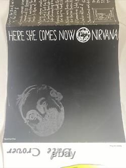 RARE Color Marbled Nirvana / MELVINS split 7 45 Green Vinyl 7 Limited Edition