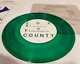 Rare Green 45 Vinyl Record 7 Inch Jux County Be There/frustration