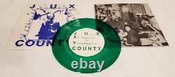 RARE GREEN 45 Vinyl Record 7 inch Jux County Be There/Frustration