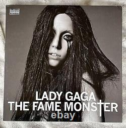 RARE Lady Gaga The Fame Monster Urban Outfitters 2 Bottle Green 1 Grey LP's LE