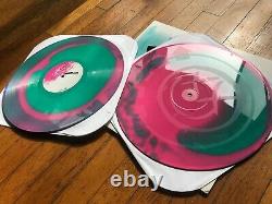 RARE OOP 2010 pressing Blink 182 ST Pink/Green swirl Vinyl Limited to 500