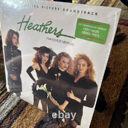 RARE Soundtrack For Cult Classic Heathers. New Mint 2019 Re-Issue Green Vinyl LP