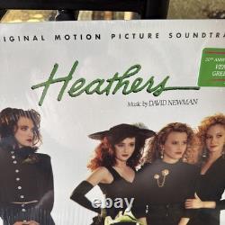 RARE Soundtrack For Cult Classic Heathers. New Mint 2019 Re-Issue Green Vinyl LP