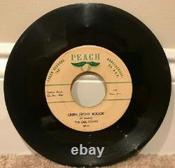 RARE The Del-Tones Green Front Boogie / Could I 45 rpm 1959 Peach Records 714