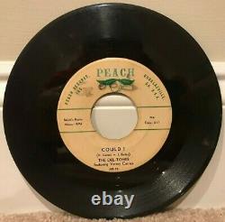 RARE The Del-Tones Green Front Boogie / Could I 45 rpm 1959 Peach Records 714