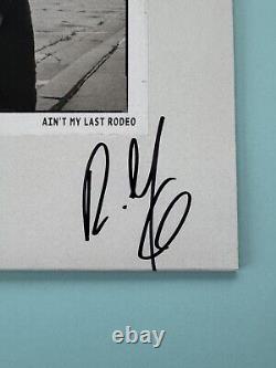 RILEY GREEN Signed Ain't My Last Rodeo VINYL RECORD Autographed