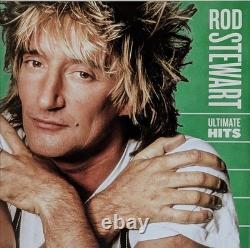 ROD STEWART Ultimate Hits limited and hand-numbered 2LP Zoetrope Picture Disc