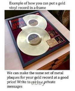 R. E. M. Green 1988 Gold Vinyl Record