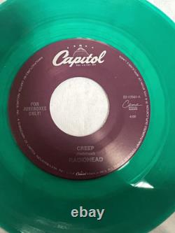 Radiohead Creep Capitol 7 Green Vinyl Jukebox Single S7-17591-A/B