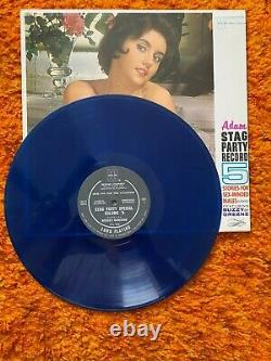 Rare Blue Vinyl Buzzy Greene, Adam Stag Party LP Vol 5, FAX LP 1006, 1963 Comedy