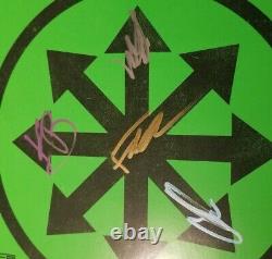 Rare! Chaos by ATTILA Signed Autographed Green Black Splatter Vinyl by All