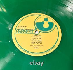 Rare DEEP PURPLE In Rock 1978 Holland Green Audiophile Vinyl Shrink Hype MINT