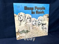 Rare DEEP PURPLE In Rock 1978 Holland Green Audiophile Vinyl Shrink Hype MINT