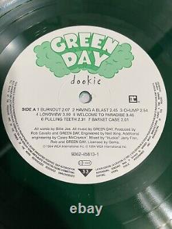 Rare Green Day Dookie #3855 Green Vinyl German Press