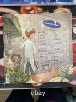 Ratatouille OST 2XLP (Clear With Red + Yellow + Green Splatter) Mondo Pixar M/NM