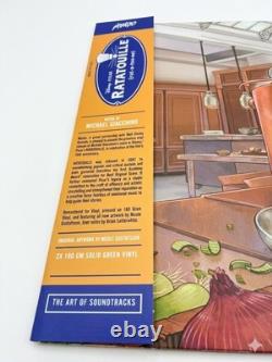 Ratatouille Soundtrack 2 LP Solid Green Vinyl Disney Pixar Michael Giacchino
