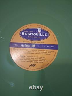 Ratatouille Soundtrack 2 LP Solid Green Vinyl Disney Pixar Michael Giacchino