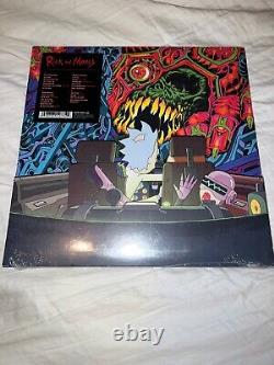 Rick And Morty FYE Exclusive Dark Green/Purple Vinyl Record