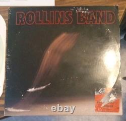 Rollins Band Weight LP Clear Green Vinyl w Lyric Page, Imago Promo 1st Pressing
