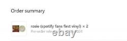 Rosé Rosie Vinyl LP (Spotify Edition) Coke Bottle Green Limited Blackpink Rose