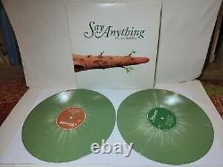 SAY ANYTHING. IS A REAL BOY Olive Green with 2LP doghouse record vinyl /250